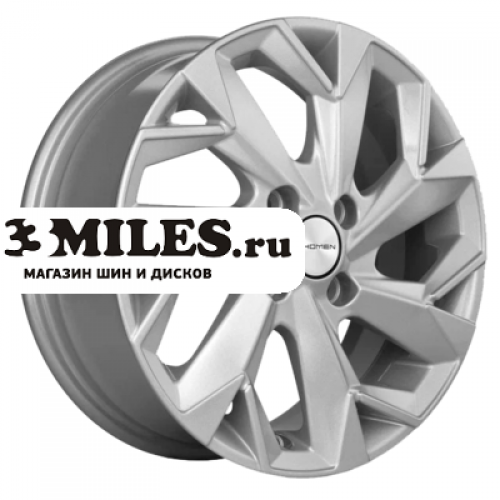 Диск 6x15 4x100 ET40 D60.1 Khomen Wheels KHW1508 (XRay) F-Silver