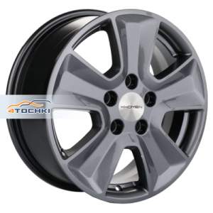 Диск 6.5x16 5x114.3 ET43 D67.1 Khomen Wheels KHW1601 (Sonata) Gray