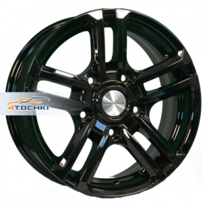 Диск 6.5x16 5x139.7 ET40 D98.5 Khomen Wheels KHW1602 (Niva 4x4) Black
