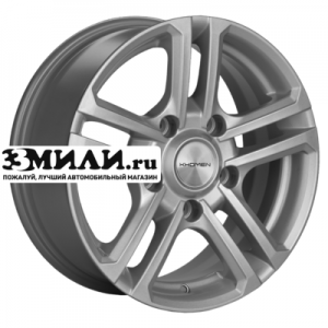 Диск 6.5x16 5x139.7 ET40 D98.5 Khomen Wheels KHW1602 (Niva 4x4) F-Silver