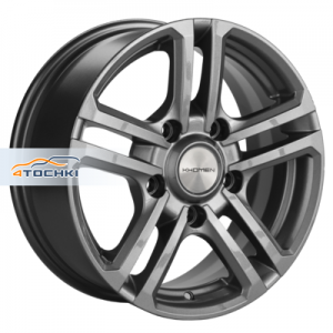 Диск 6.5x16 5x139.7 ET35 D98.5 Khomen Wheels KHW1602 (Niva 4x4 Bronto) Gray