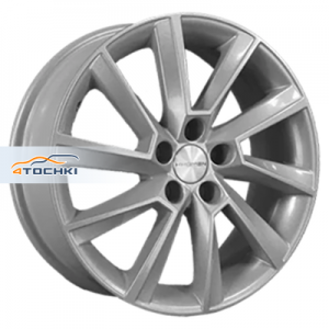 Диск 6x16 5x105 ET39 D56.6 Khomen Wheels KHW1604 (Aveo) F-Silver
