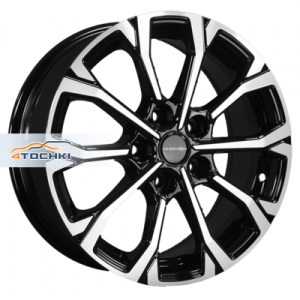 Диск 6.5x16 5x114.3 ET50 D67.1 Khomen Wheels KHW1605 (Elantra/Ceed/Cerato/i30) Black-FP