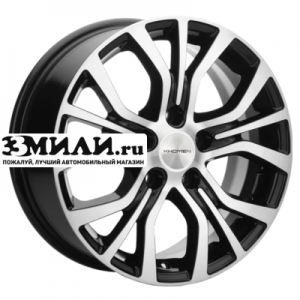 Диск 6.5x16 5x114.3 ET38 D60.1 Khomen Wheels KHW1608 (Alphard) Black-FP