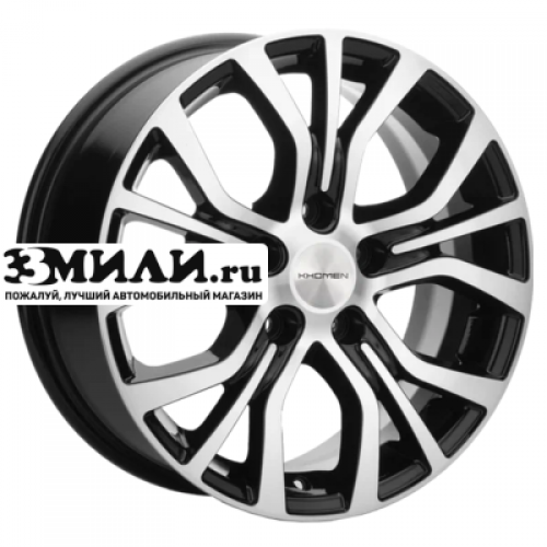 Диск 6.5x16 5x114.3 ET38 D60.1 Khomen Wheels KHW1608 (Alphard) Black-FP