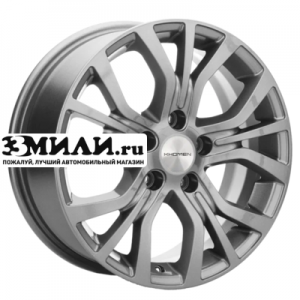 Диск 6.5x16 5x114.3 ET38 D60.1 Khomen Wheels KHW1608 (Alphard) Gray
