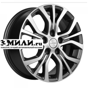 Диск 6.5x16 5x114.3 ET38 D60.1 Khomen Wheels KHW1608 (Alphard) Gray-FP