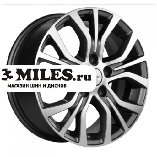 Диск 6.5x16 5x120 ET38 D65.1 Khomen Wheels KHW1608 (Multivan) Gray-FP