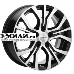 Диск 6.5x16 5x110 ET43 D65.1 Khomen Wheels KHW1608 (Opel Zafira) Black-FP