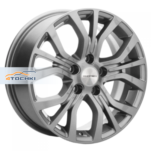 Диск 6.5x16 5x114.3 ET38 D67.1 Khomen Wheels KHW1608 (Outlander) Gray
