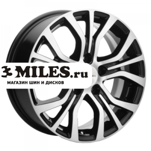 Диск 6.5x16 5x114.3 ET43 D67.1 Khomen Wheels KHW1608 (Sonata) Black-FP