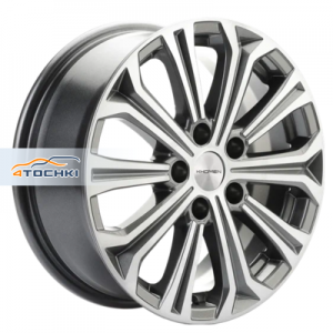 Диск 6.5x16 5x114.3 ET45 D60.1 Khomen Wheels KHW1610 (Corolla) Gray-FP