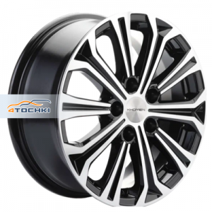 Диск 6.5x16 5x114.3 ET41 D67.1 Khomen Wheels KHW1610 (Optima) Black-FP