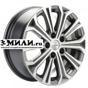 Диск 6.5x16 5x114.3 ET41 D67.1 Khomen Wheels KHW1610 (Optima) Gray-FP