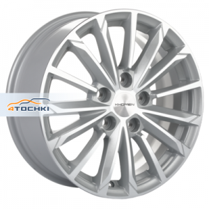 Диск 6.5x16 5x114.3 ET50 D67.1 Khomen Wheels KHW1611 (Ceed/Cerato/i30) Silver-FP