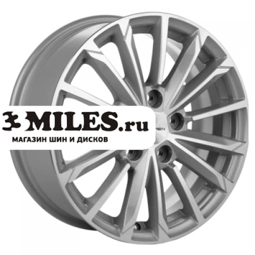 Диск 6.5x16 5x114.3 ET45 D60.1 Khomen Wheels KHW1611 (Corolla) Silver-FP