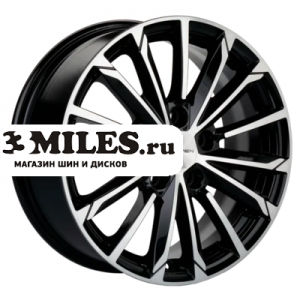 Диск 6.5x16 5x110 ET45 D67.1 Khomen Wheels KHW1611 (DFM 580) Black-FP