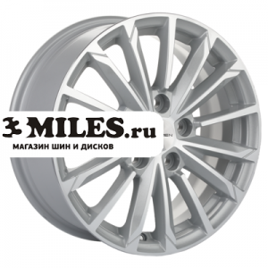 Диск 6.5x16 5x114.3 ET50 D66.1 Khomen Wheels KHW1611 (Duster/Terrano) F-Silver