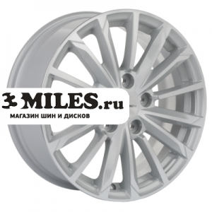 Диск 6.5x16 5x114.3 ET45 D67.1 Khomen Wheels KHW1611 (Mazda 3) F-Silver
