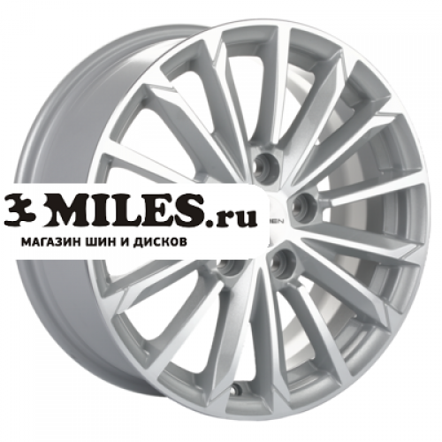 Диск 6.5x16 5x112 ET39.5 D66.6 Khomen Wheels KHW1611 (Action) G-Silver