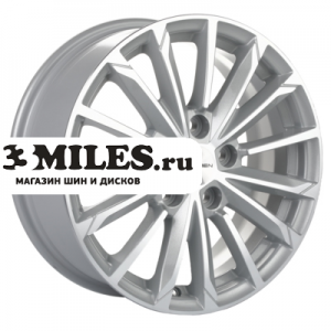 Диск 6.5x16 5x114.3 ET40 D66.1 Khomen Wheels KHW1611 (Qashqai) Silver-FP