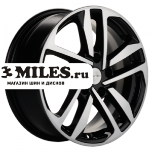 Диск 6.5x16 5x108 ET50 D63.35 Khomen Wheels KHW1612 (Focus) Black-FP