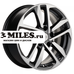 Диск 6.5x16 5x108 ET50 D63.35 Khomen Wheels KHW1612 (Focus) Gray-FP