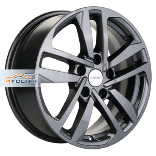 Диск 6.5x16 5x114.3 ET40 D66.1 Khomen Wheels KHW1612 (Qashqai/Tiida) Gray