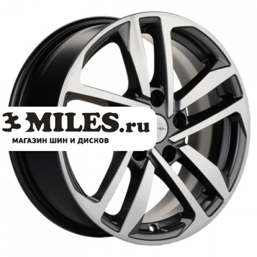 Диск 6.5x16 5x114.3 ET43 D67.1 Khomen Wheels KHW1612 (Seltos) Gray-FP