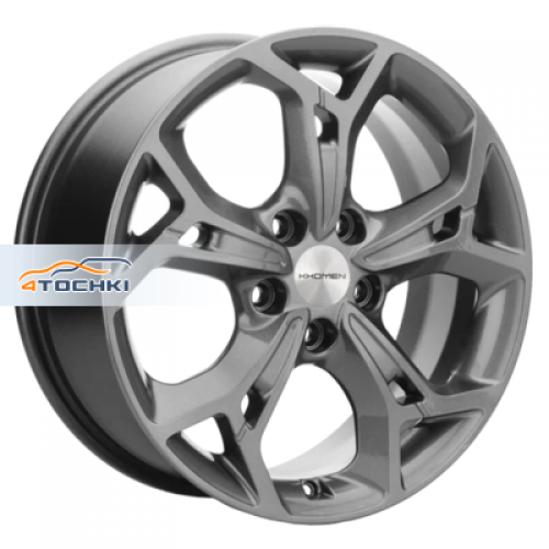 Диск 7x17 5x114.3 ET45 D60.1 Khomen Wheels KHW1702 (Changan/Geely/Lexus/Toyota) Gray
