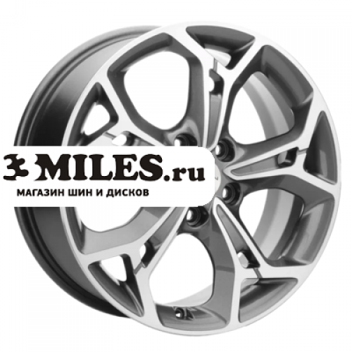 Диск 7x17 5x114.3 ET37 D66.5 Khomen Wheels KHW1702 (Jolion) Gray-FP