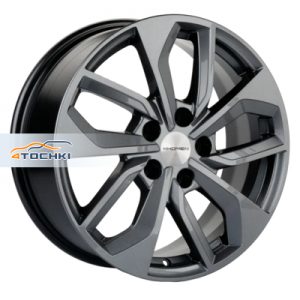 Диск 7x17 5x114.3 ET50 D67.1 Khomen Wheels KHW1703 (CX-5/Seltos/Optima) Gray