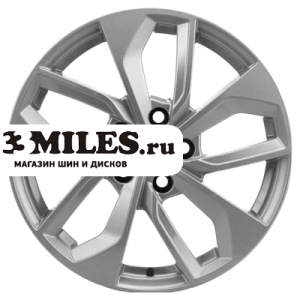 Диск 7x17 5x112 ET40 D57.1 Khomen Wheels KHW1703 (Tiguan) F-Silver
