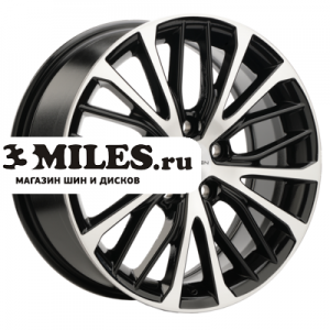 Диск 7x17 5x108 ET40 D60.1 Khomen Wheels KHW1705 (Chery Tiggo) Black-FP