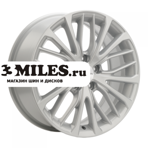 Диск 7x17 5x108 ET40 D60.1 Khomen Wheels KHW1705 (Chery Tiggo) F-Silver