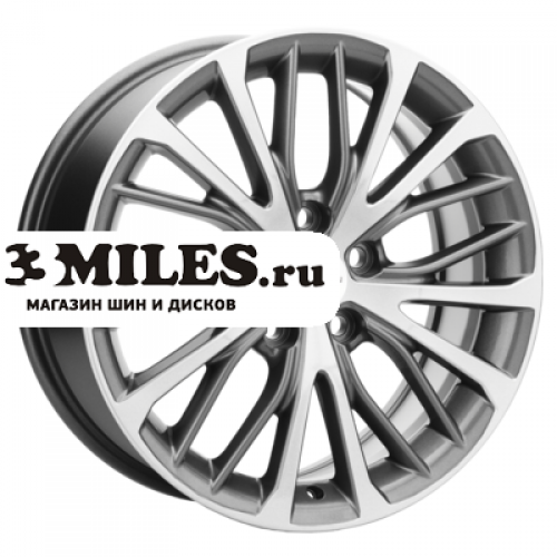 Диск 7x17 5x108 ET40 D60.1 Khomen Wheels KHW1705 (Chery Tiggo) Gray-FP