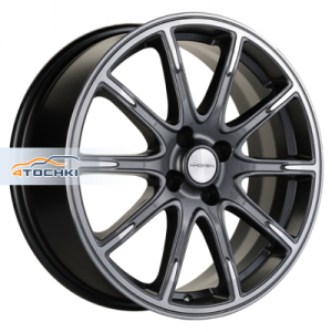 Диск 6.5x17 4x100 ET43 D60.1 Khomen Wheels KHW1707 (Lada Vesta Cross) Gray-FP