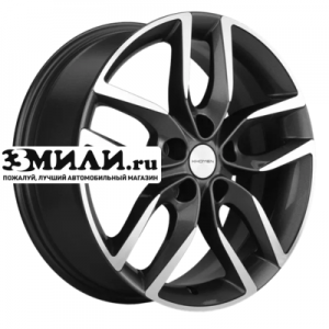 Диск 6.5x17 5x108 ET33 D60.1 Khomen Wheels KHW1708 (Chery Tiggo 7pro) Gray-FP