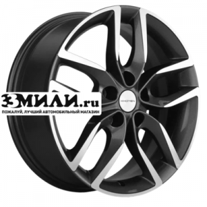 Диск 6.5x17 5x108 ET43 D65.1 Khomen Wheels KHW1708 (DFM AX 7) Gray-FP