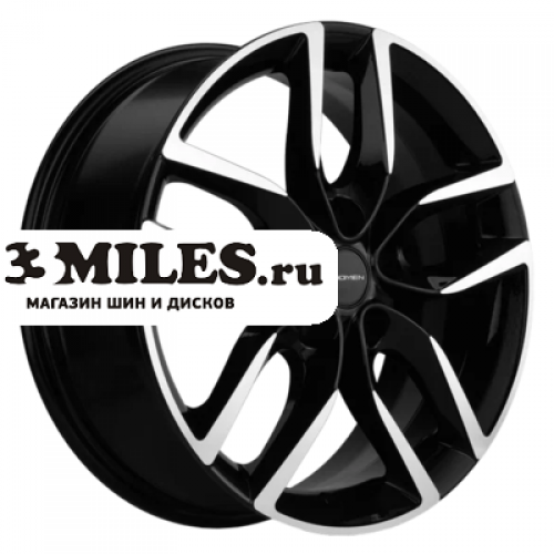 Диск 6.5x17 5x114.3 ET46 D67.1 Khomen Wheels KHW1708 (Elantra/Ceed/i30) Black-FP