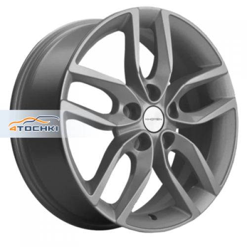 Диск 6.5x17 5x114.3 ET45 D54.1 Khomen Wheels KHW1708 (Geely Coolray) F-Silver