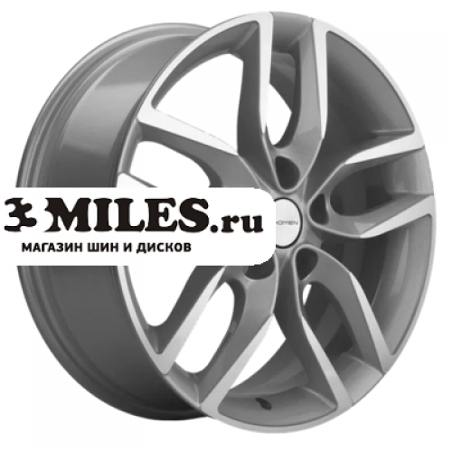 Диск 6.5x17 5x114.3 ET40 D64.1 Khomen Wheels KHW1708 (Haval F7/F7x) F-Silver-FP