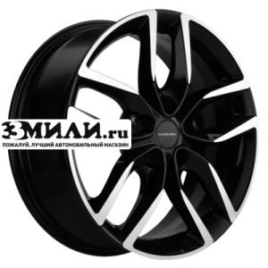 Диск 6.5x17 5x114.3 ET40 D64.1 Khomen Wheels KHW1708 (Haval F7/F7x) Black-FP