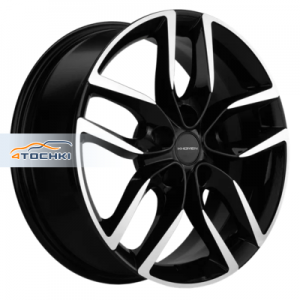 Диск 6.5x17 5x114.3 ET40 D67.1 Khomen Wheels KHW1708 (XCeed) Black-FP