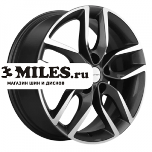 Диск 6.5x17 5x114.3 ET40 D67.1 Khomen Wheels KHW1708 (XCeed) Gray-FP