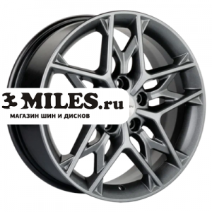 Диск 7x17 5x114.3 ET50 D67.1 Khomen Wheels KHW1709 (CX-5/Seltos/Optima) G-Silver