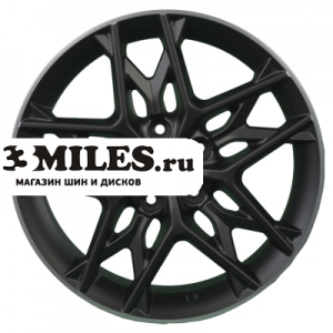 Диск 7x17 5x114.3 ET50 D67.1 Khomen Wheels KHW1709 (CX-5/Seltos/Optima) Black matt MR