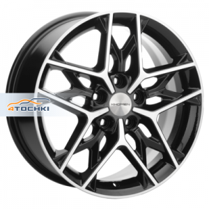 Диск 7x17 5x114.3 ET45 D60.1 Khomen Wheels KHW1709 (Geely Atlas Pro) Black-FP
