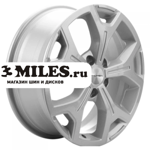 Диск 7x17 5x108 ET33 D60.1 Khomen Wheels KHW1710 (Chery tiggo 7/ 7pro) F-Silver