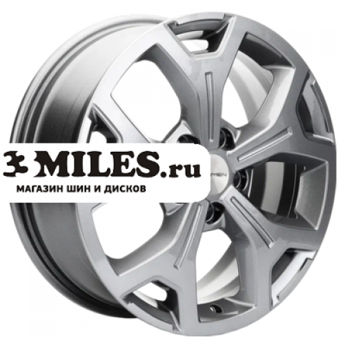Диск 6.5x17 5x108 ET33 D60.1 Khomen Wheels KHW1710 (Chery tigo 7pro) Gray